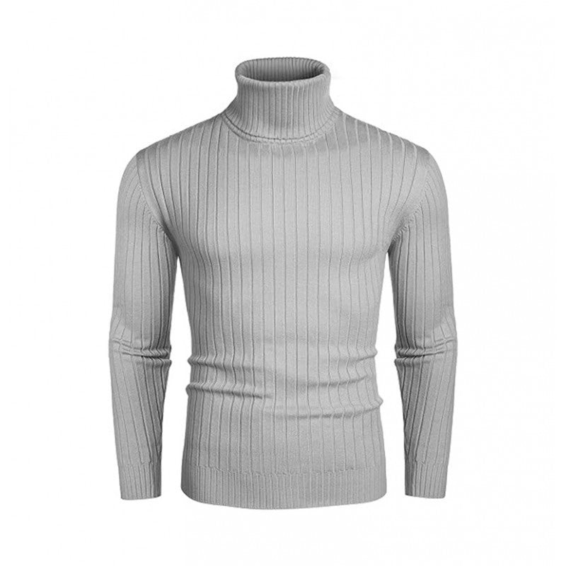 Herren Rollkragenpullover aus hochwertigem Rippstrick Berg-Feldt