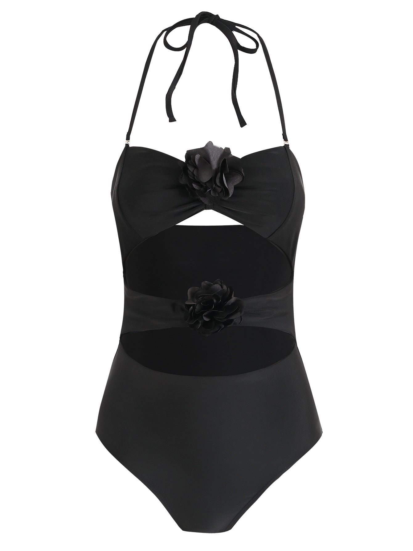 Maillot de bain une pièce pour femme avec imprimé floral et découpes tendance, par berg-feldt