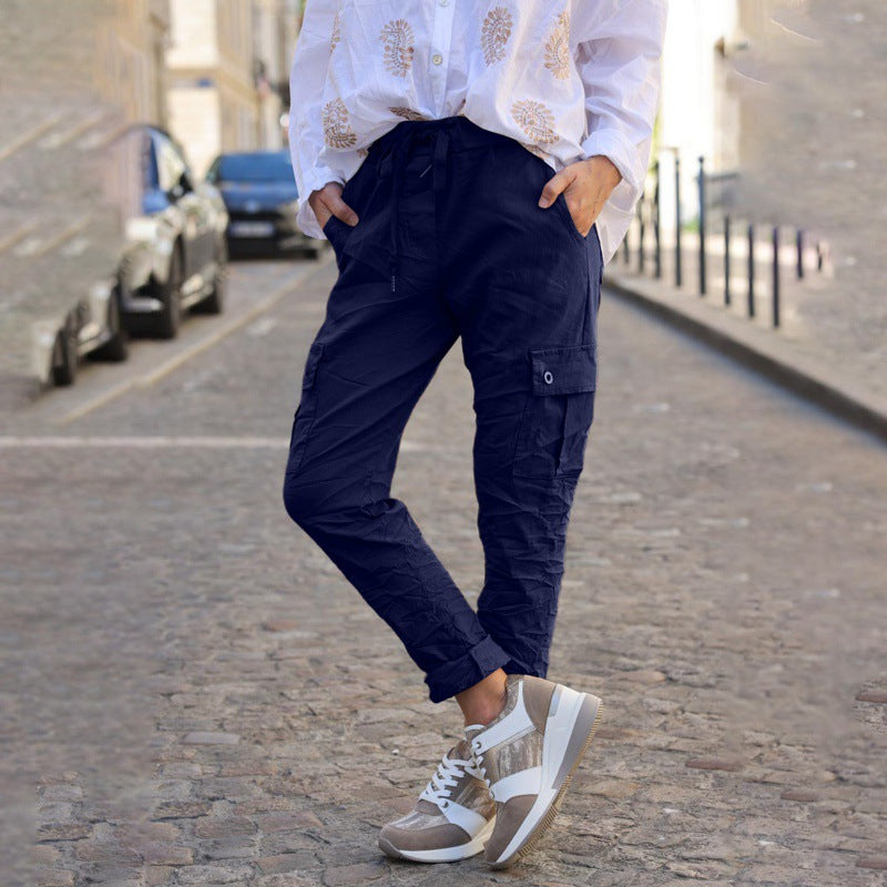 Berg-Feldt Pantalon cargo femme pour les loisirs