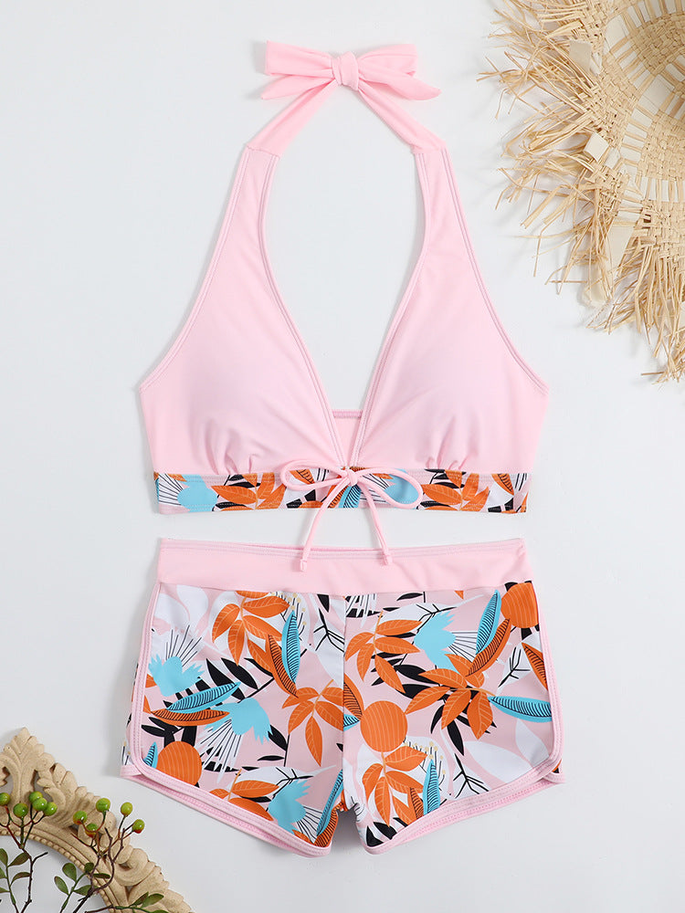 Ensemble bikini pour femme, haut réglable et bas imprimé mode, berg-feldt