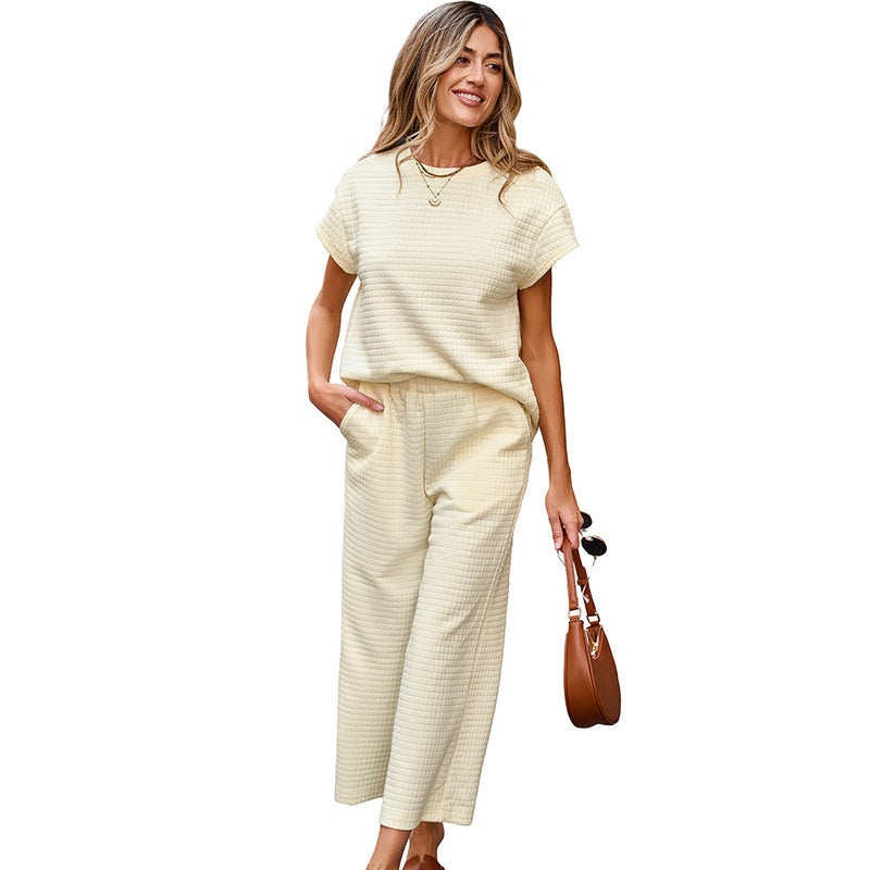 Tenue femme de qualité supérieure avec taille élastique et coupe ample tendance de berg-feldt