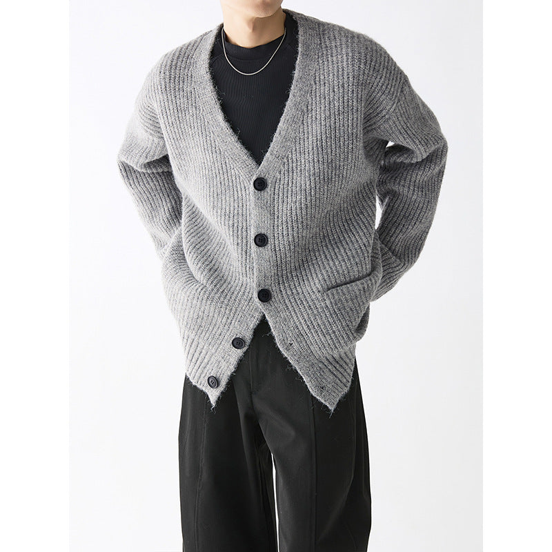 Cardigan épais pour hommes avec poches pratiques et design stylé Berg-Feldt