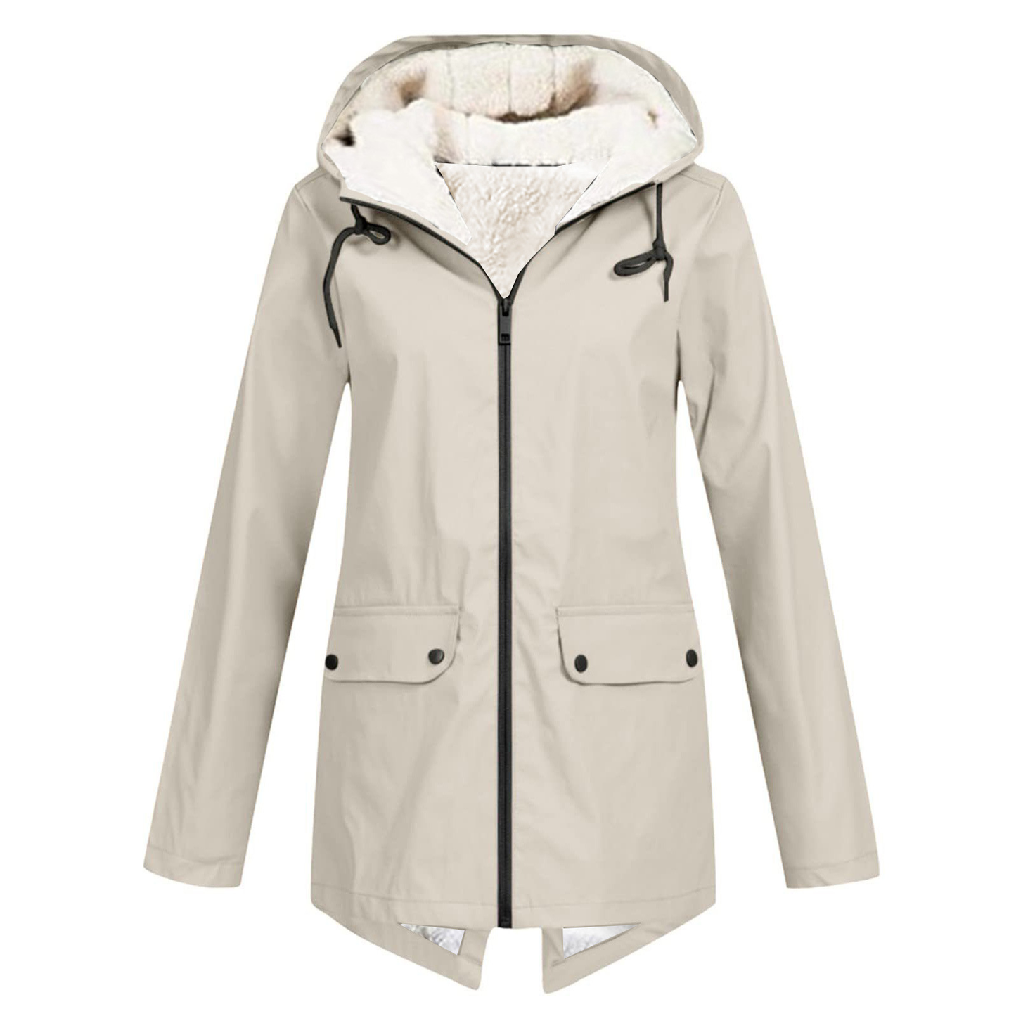 Berg-Feldt | Trench-Coat d'hiver imperméable à capuche pour femme