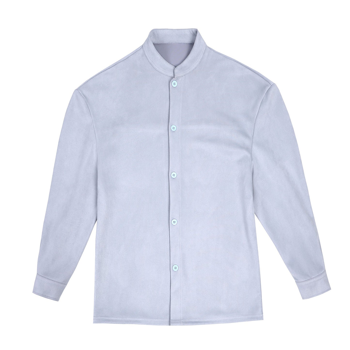 Chemisier femme à manches longues en tissu brillant avec col montant moderne Berg-Feldt