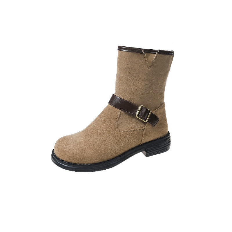Élégantes bottines western pour femmes avec boucles de berg-feldt