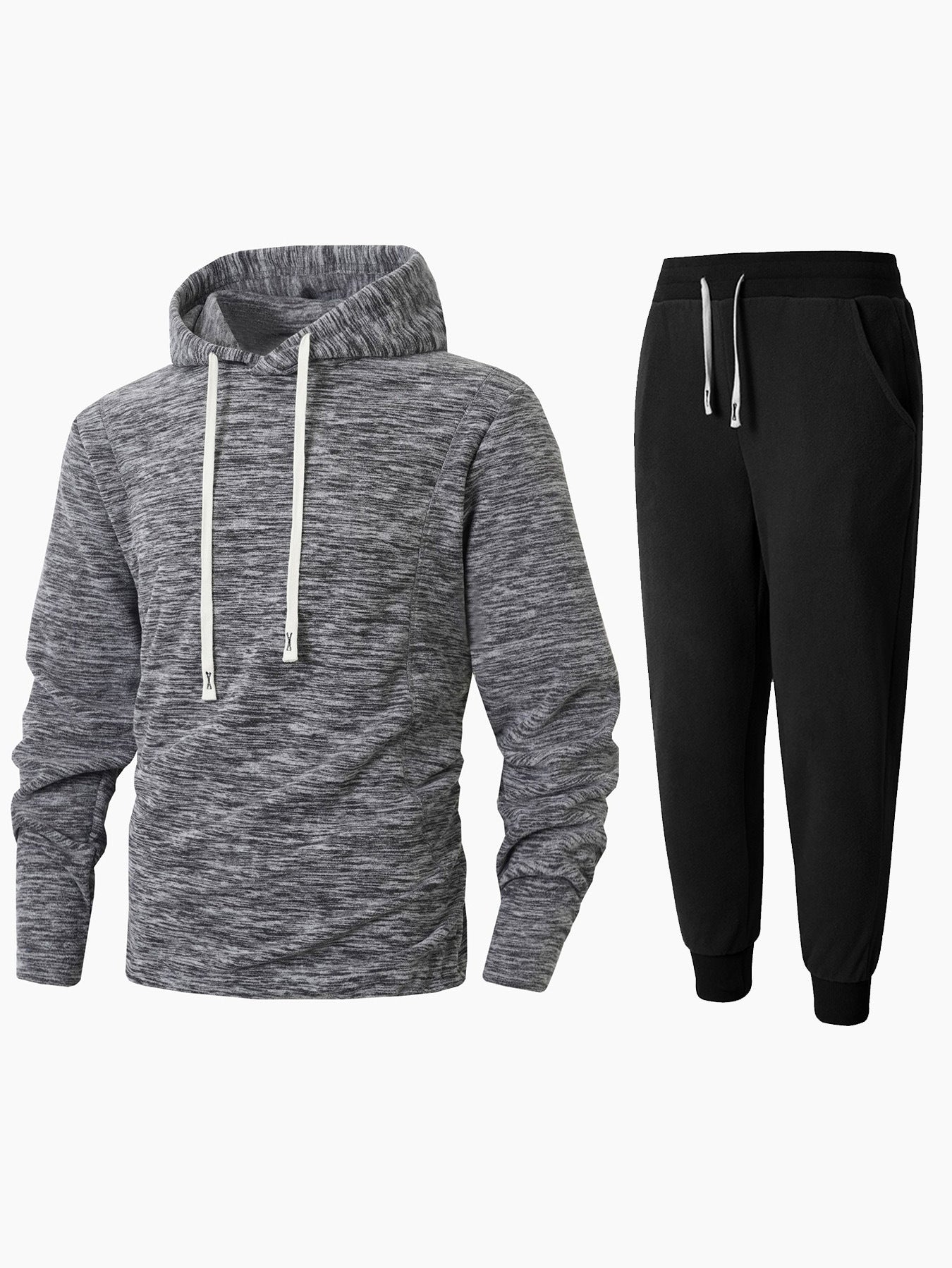 Ensemble polaire douillet à capuche et jogging pour femme Berg-Feldt
