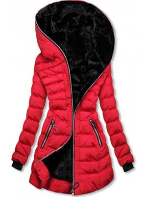 Veste à capuche pour femme doublée chaude Berg-Feldt