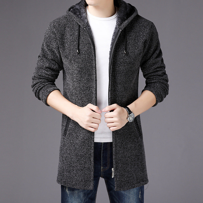 Berg-Feldt | Reißverschlussjacke mit Kapuze Weiche Strickware Modern und Bequem
