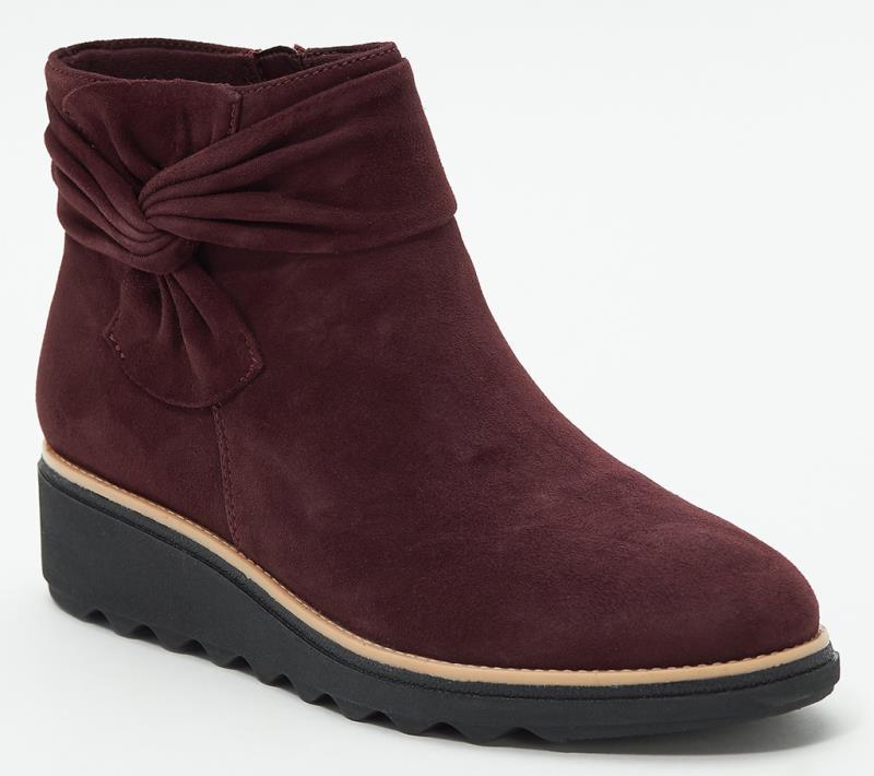 Bottines compensées femme au design plissé élégant et semelle antidérapante Berg-Feldt