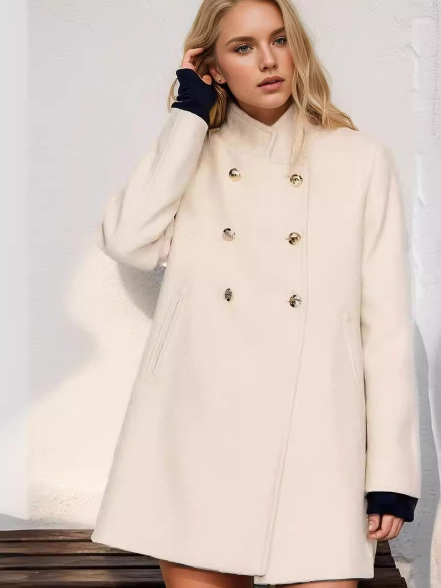 Manteau femme élégant à double boutonnage Berg-Feldt
