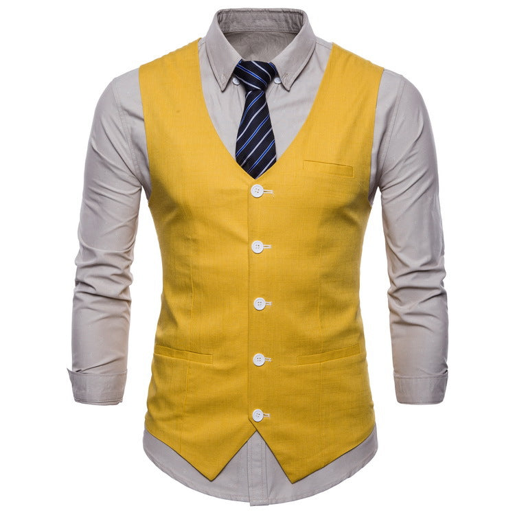 Gilet de costume élégant pour homme avec poches pratiques et design détaillé Berg-Feldt