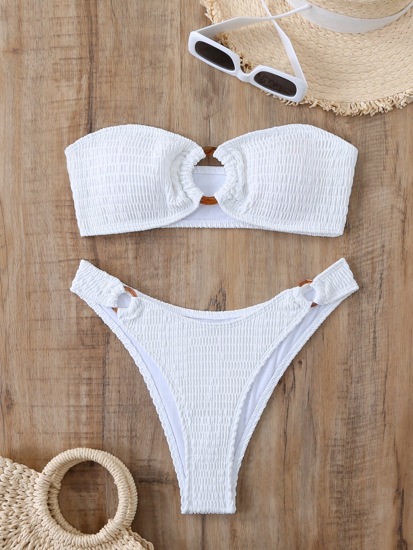 Ensemble bikini à volants pour femme berg-feldt