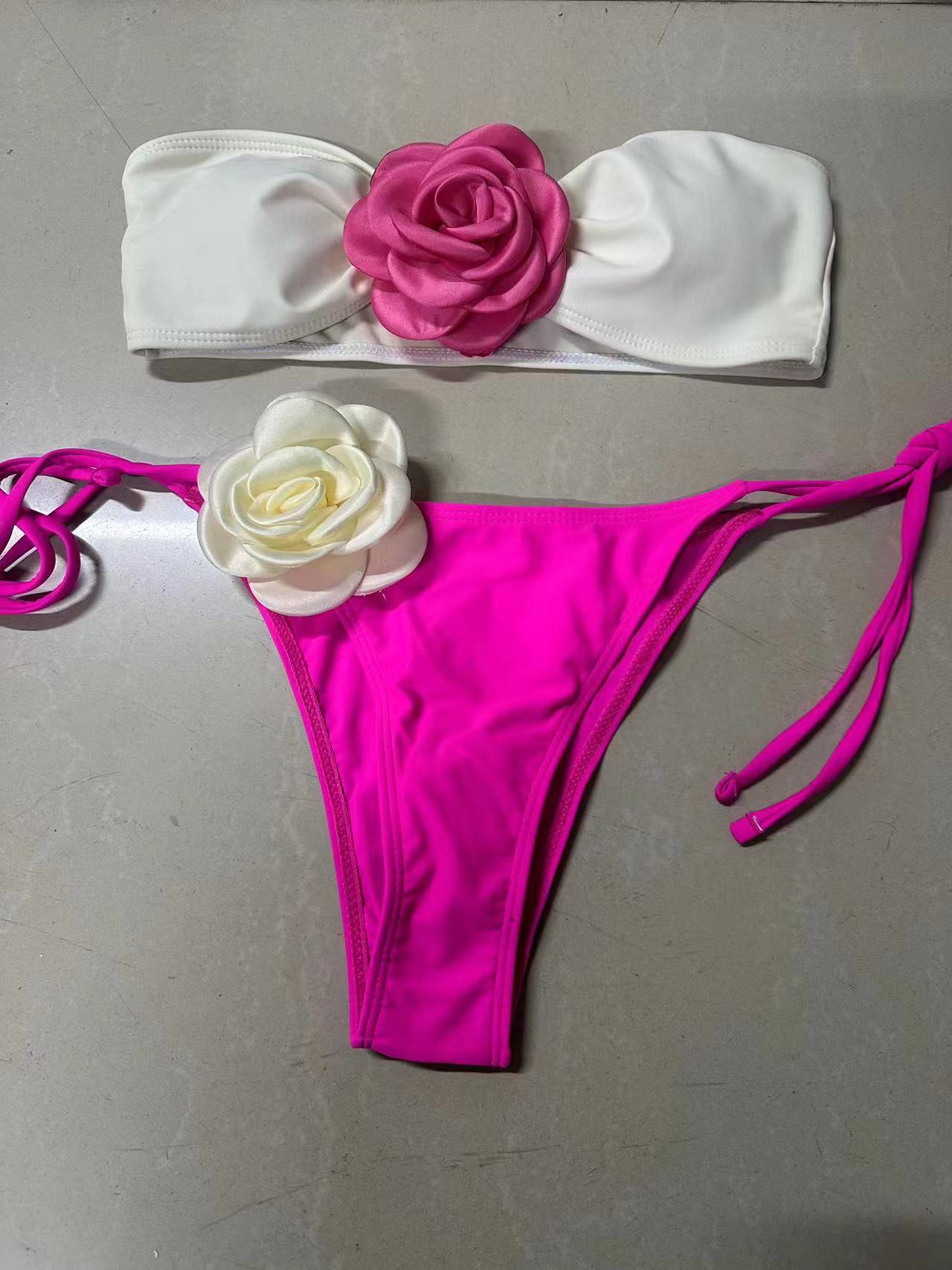 Berg-Feldt Bikini fleuri deux pièces pour femme