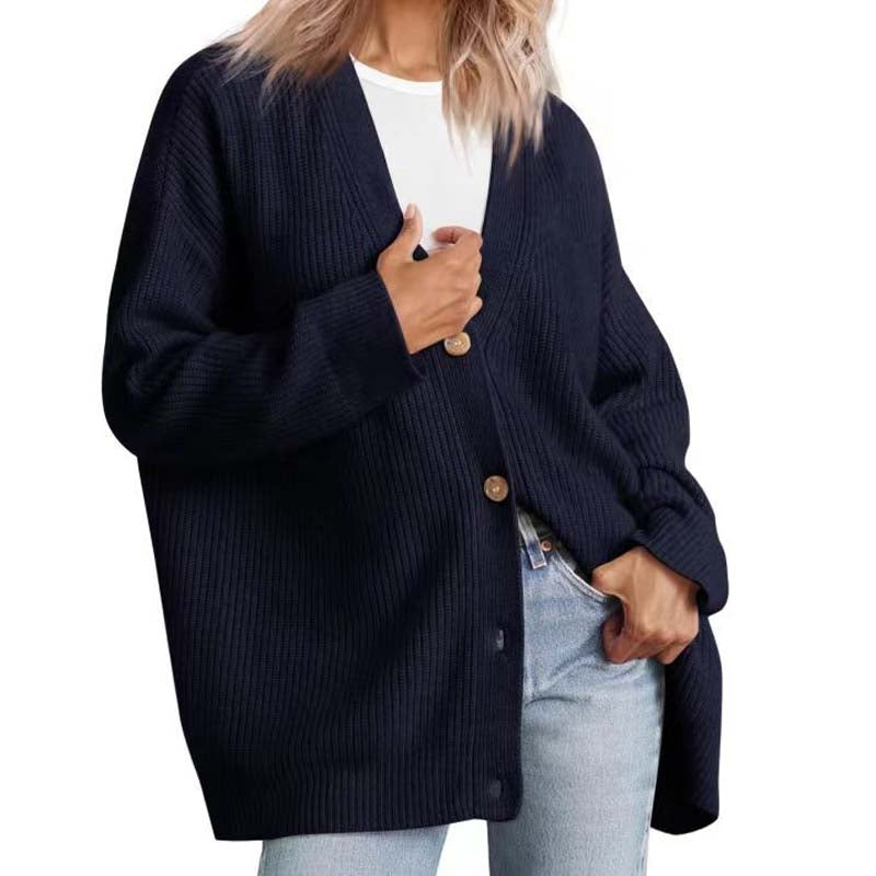 Berg-Feldt | Klassische Strick-Strickjacke für Alltag