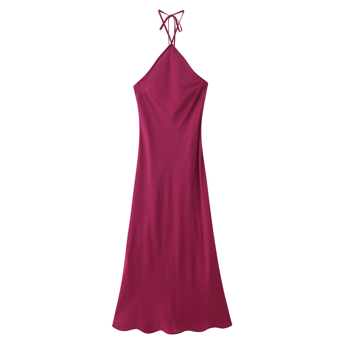 Maxikleid für Damen mit Neckholder-Ausschnitt und verstellbaren Bändern von Berg-Feldt