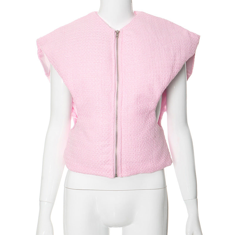 Chemisier moderne zippé en forme de cocon pour femme Berg-feldt