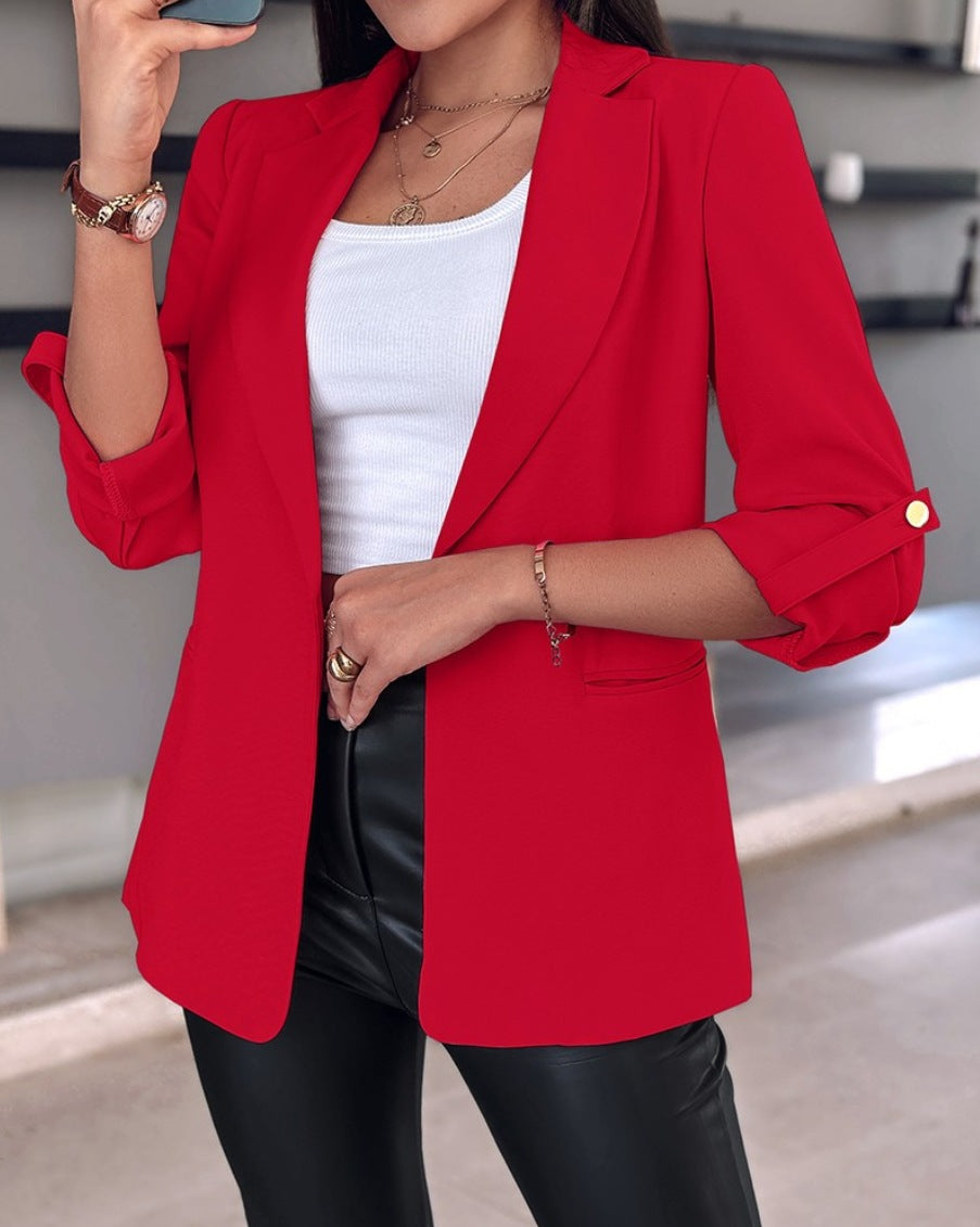 Damen Blazer élégant et moderne avec manches retroussables Berg-Feldt
