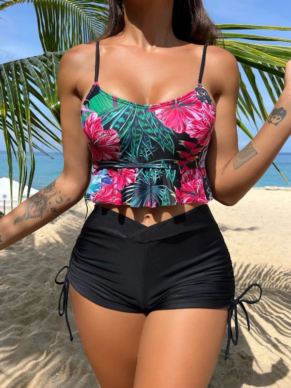 Chemisier de plage et short taille haute pour femme par berg-feldt