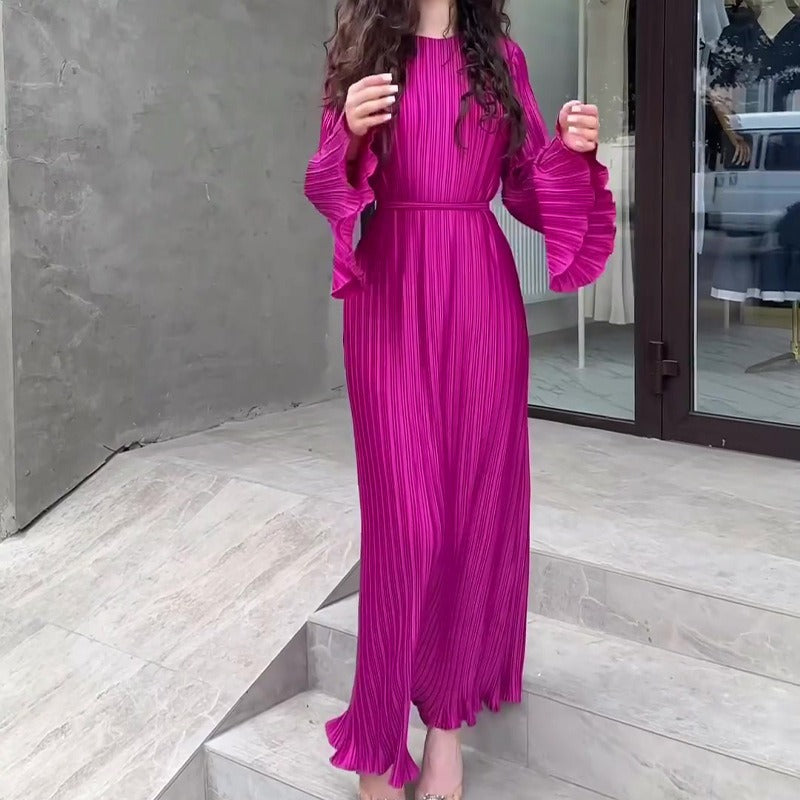 Robe plissée BABETTE