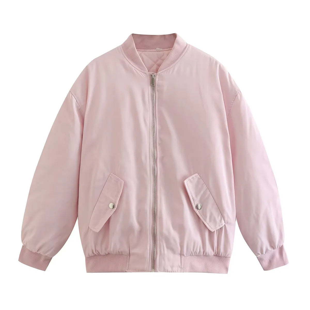 Blouson bomber décontracté pour femme avec taille élastiquée et poches pratiques Berg-Feldt