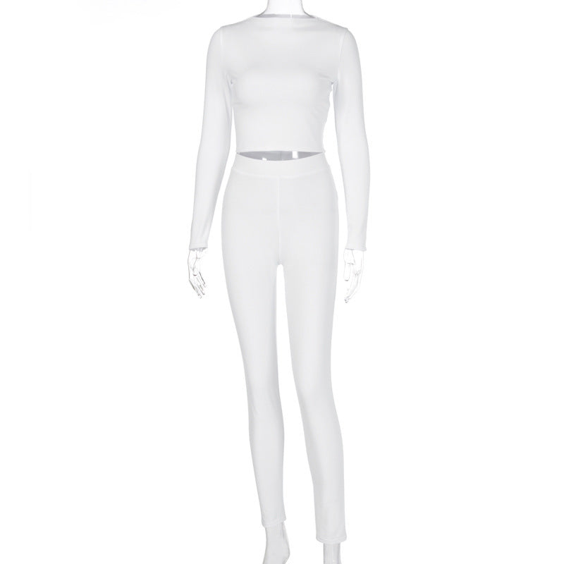 Ensemble Sportif Femme : Top Manches Longues & Legging Taille Haute (berg-feldt)