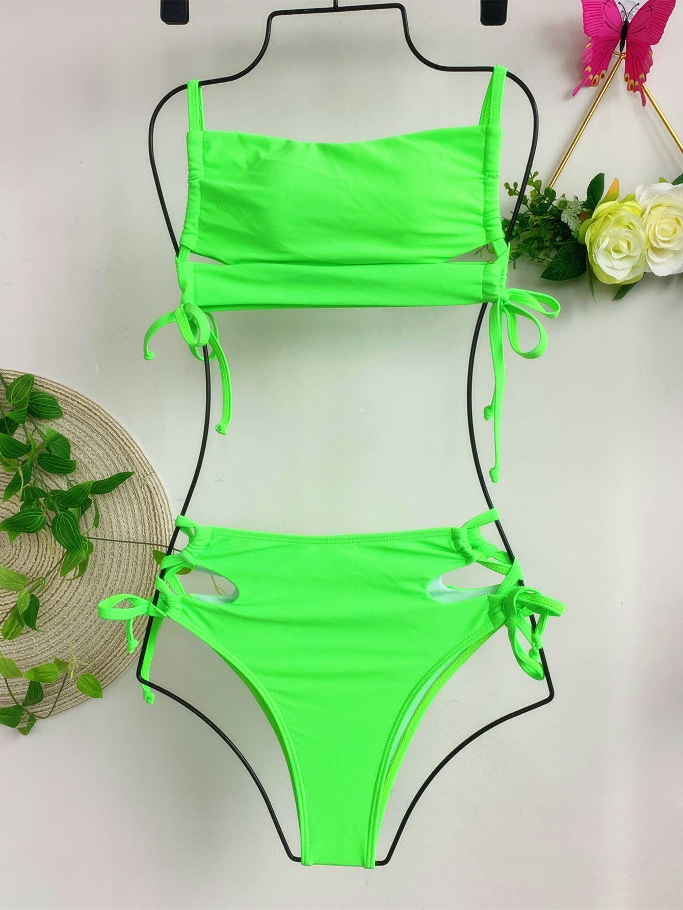 Bikini avec bretelles réglables et découpes raffinées de berg-feldt