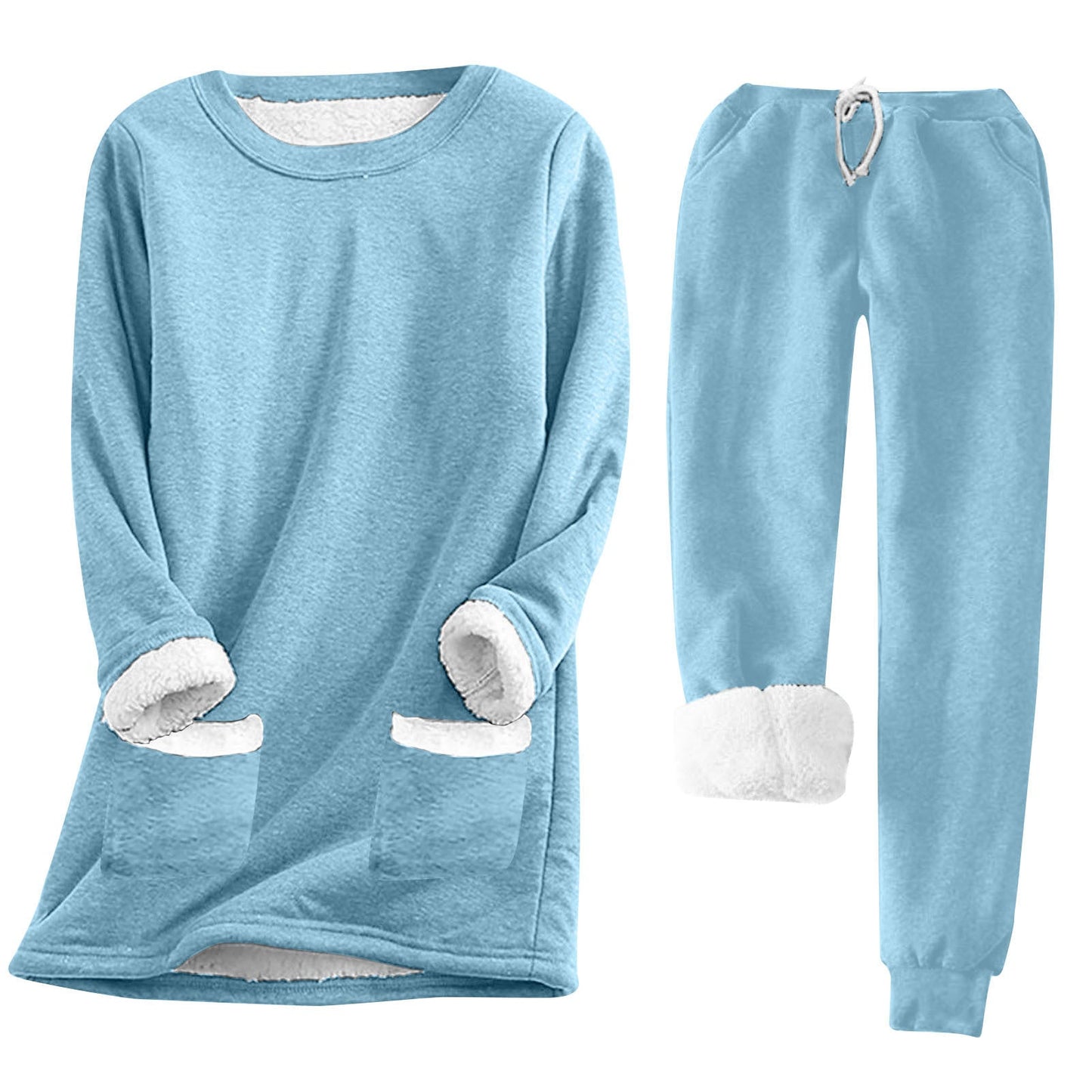 Ensemble de détente douillet pour femme avec intérieur polaire et poches pratiques Berg-Feldt