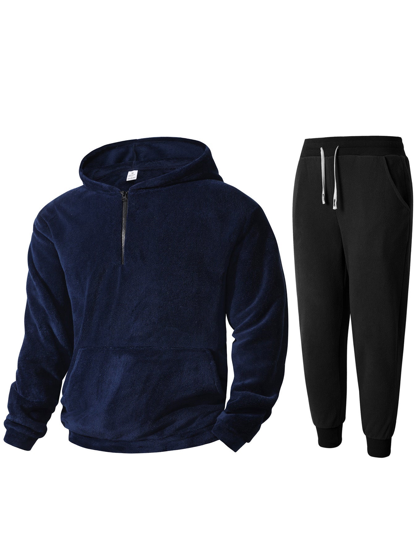Ensemble sweat à capuche polaire douillet et jogging Berg-Feldt pour homme