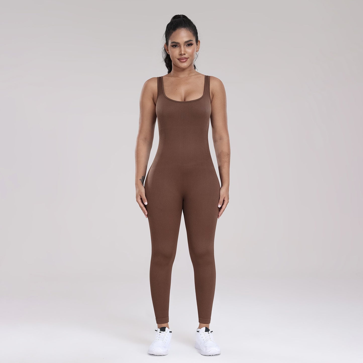 Body sans coutures côtelé taille haute pour femme de berg-feldt