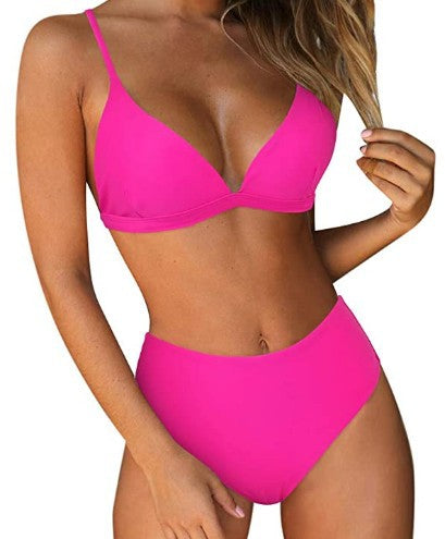 Haut de maillot de bain triangle taille haute Berg-Feldt pour femme