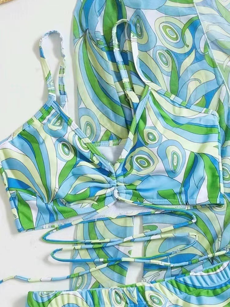 Leichtgewichtiger Kaftan Damen Strandmode in bunten Farben von berg-feldt