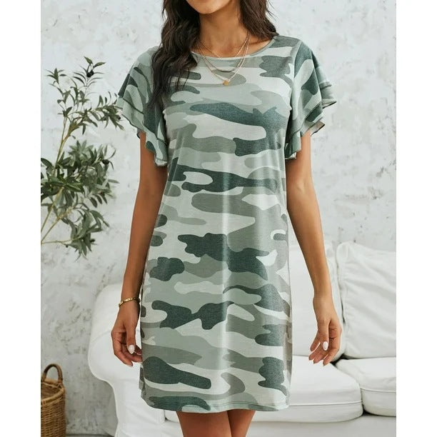 Robe décontractée à manches larges pour femme Berg-Feldt