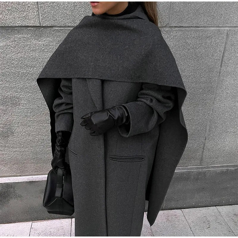Manteau oversize chic et élégant pour femme avec capuche Berg-Feldt