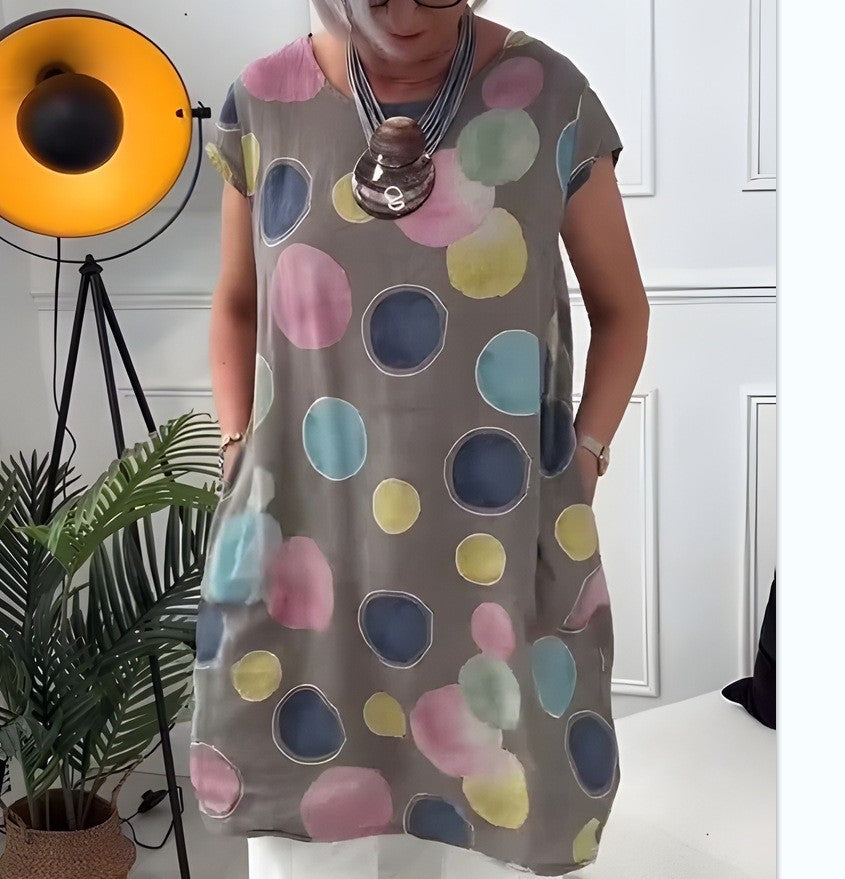Robe de plage fleurie légère pour femme avec poches de berg-feldt