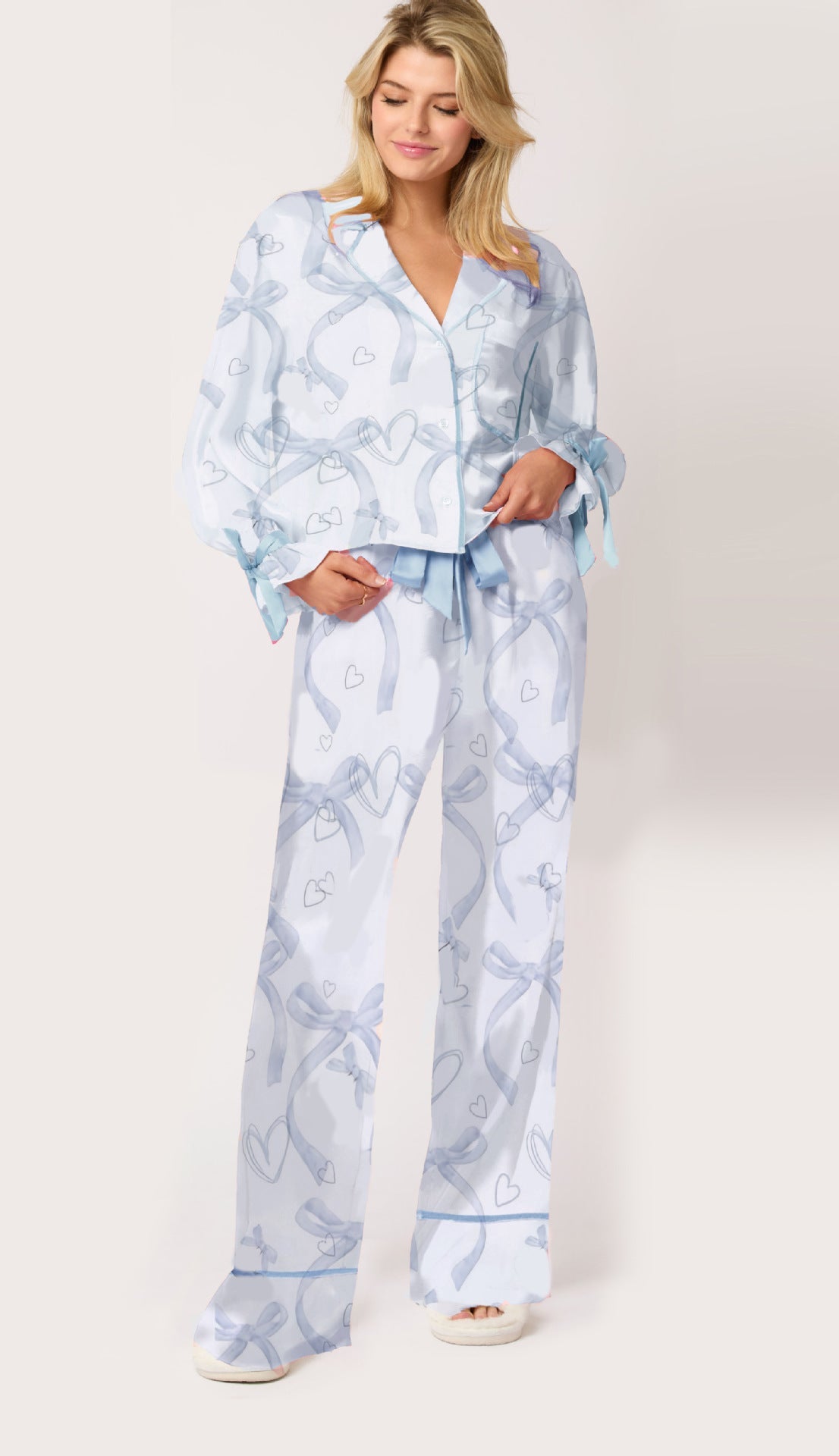 Ensemble de pyjama pour femme avec jolis motifs de nœuds Berg-Feldt