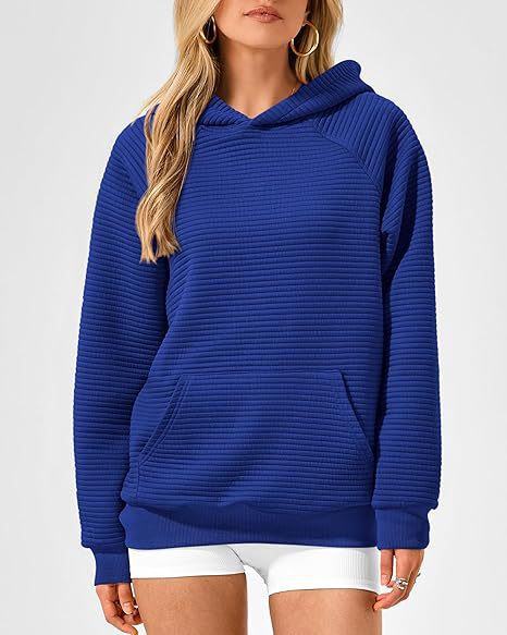 Hooded sweatshirt in textured fabric Berg-Feldt for women