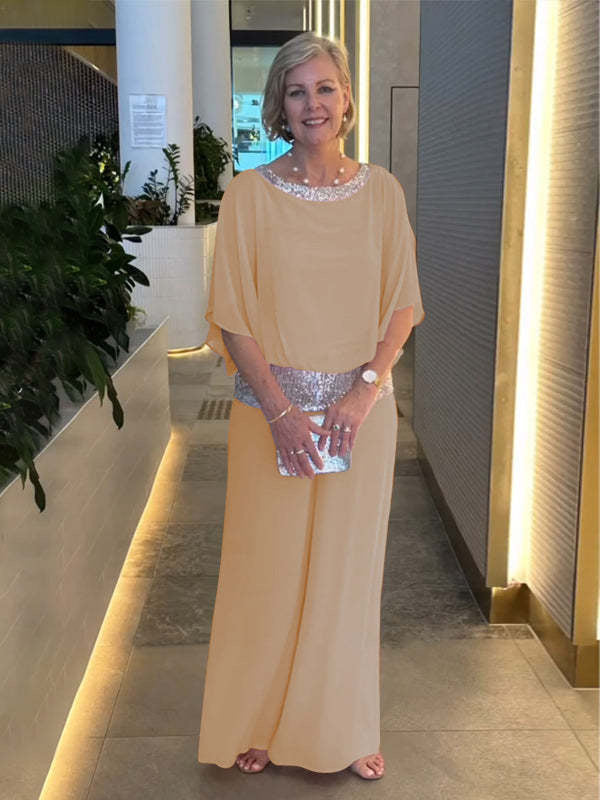 Tenue élégante pour femme avec coupe fluide et éléments scintillants de berg-feldt