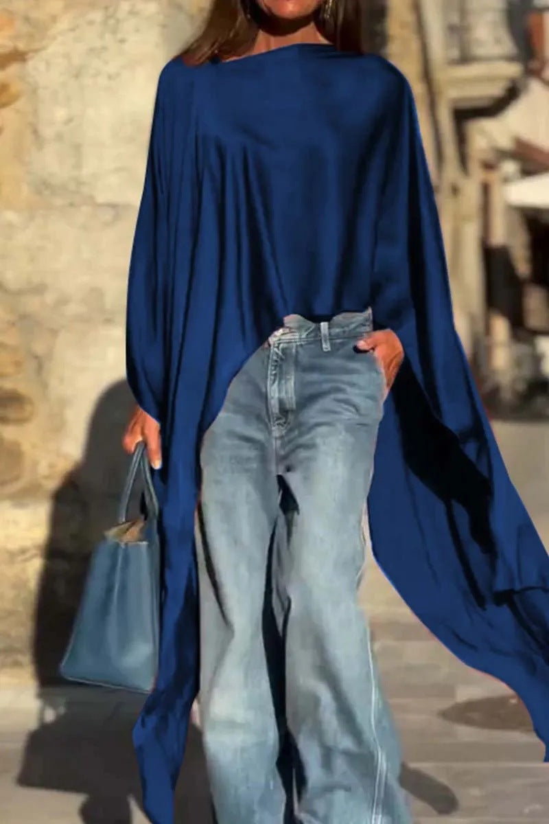 Haut de caftan élégant pour femme avec manches fluides de berg-feldt