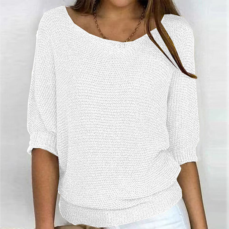 Berg-Feldt | Einfarbiger Pullover