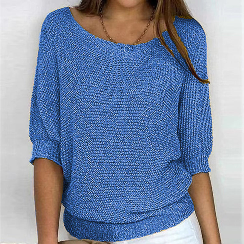 Berg-Feldt | Einfarbiger Pullover