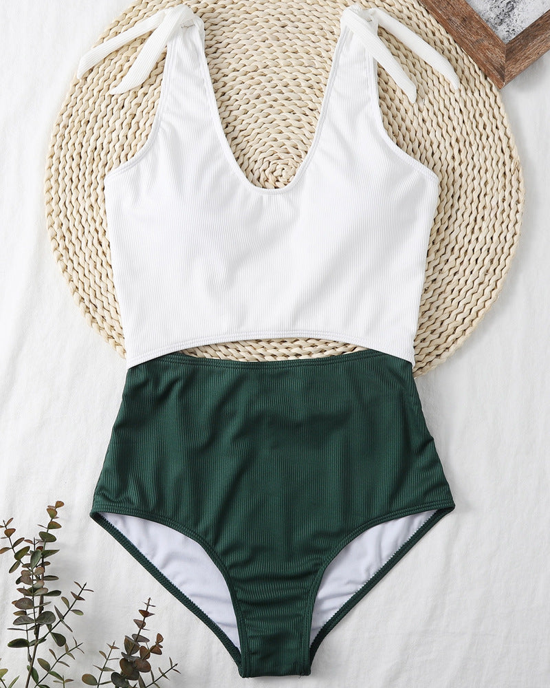 Ensemble bikini femme deux pièces avec haut ajustable et taille haute berg-feldt