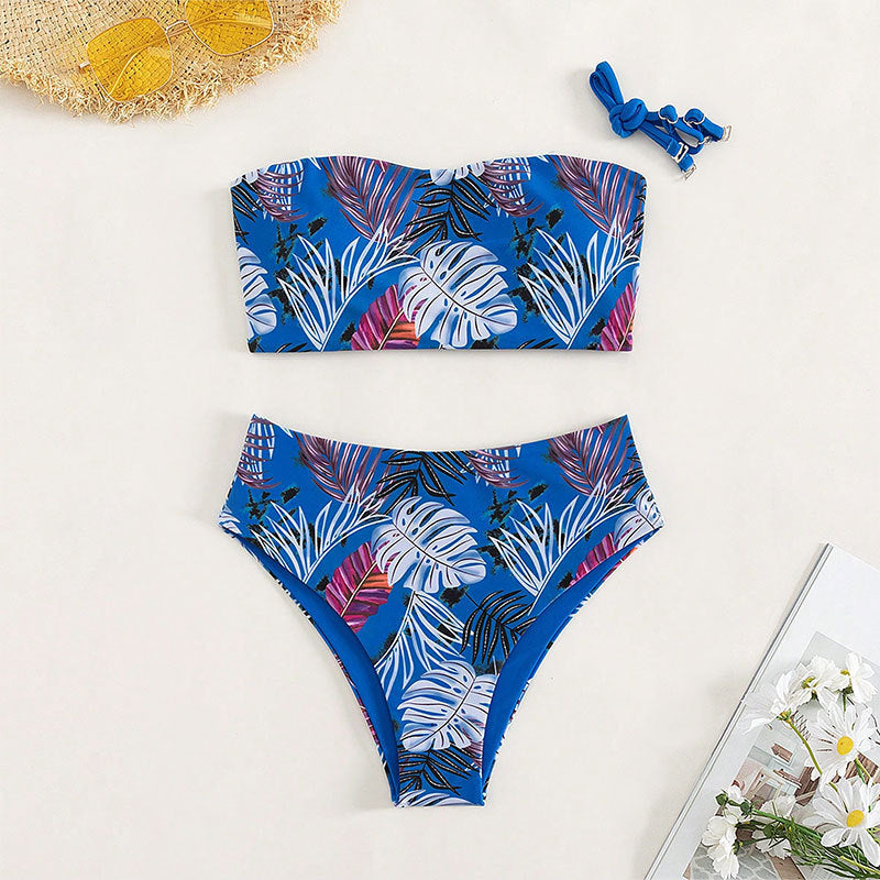 Ensemble bikini femme berg-feldt avec bandeau et culotte taille haute