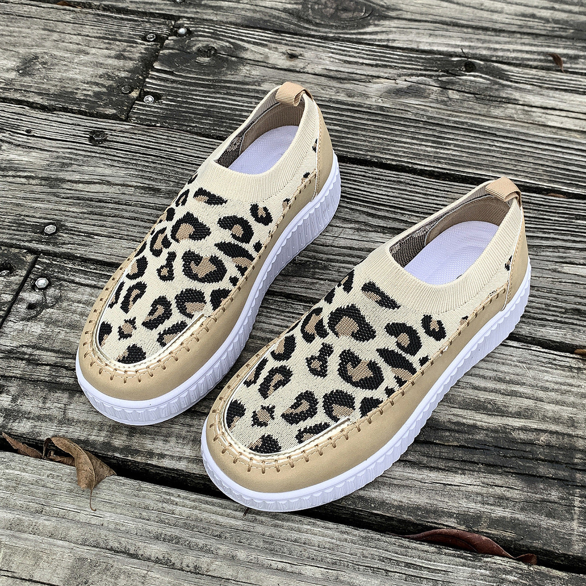 Komfortable Damen Sneaker mit atmungsaktivem Strickdesign von berg-feldt