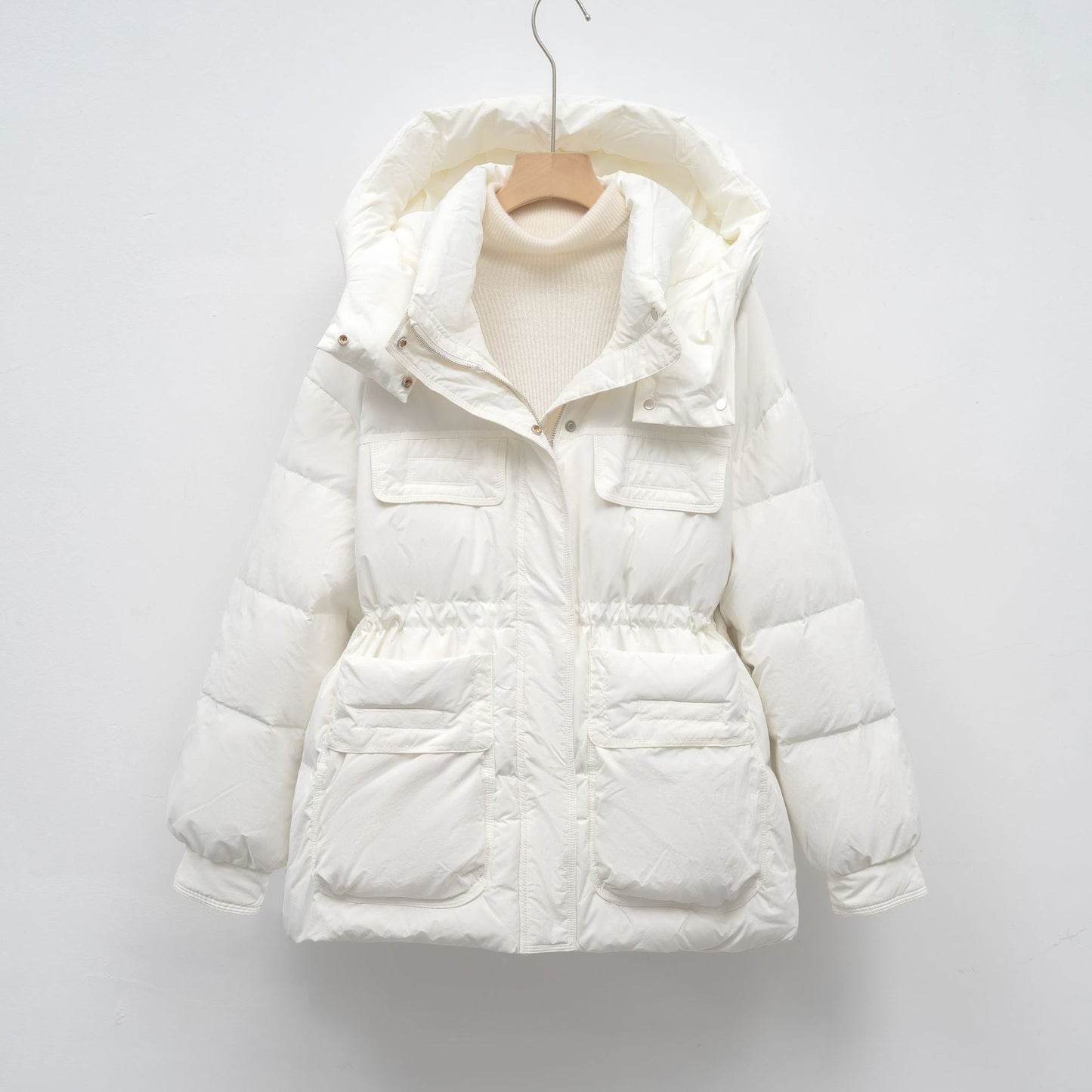Veste d'hiver matelassée pour femme coupe volumineuse avec poches pratiques Berg-Feldt