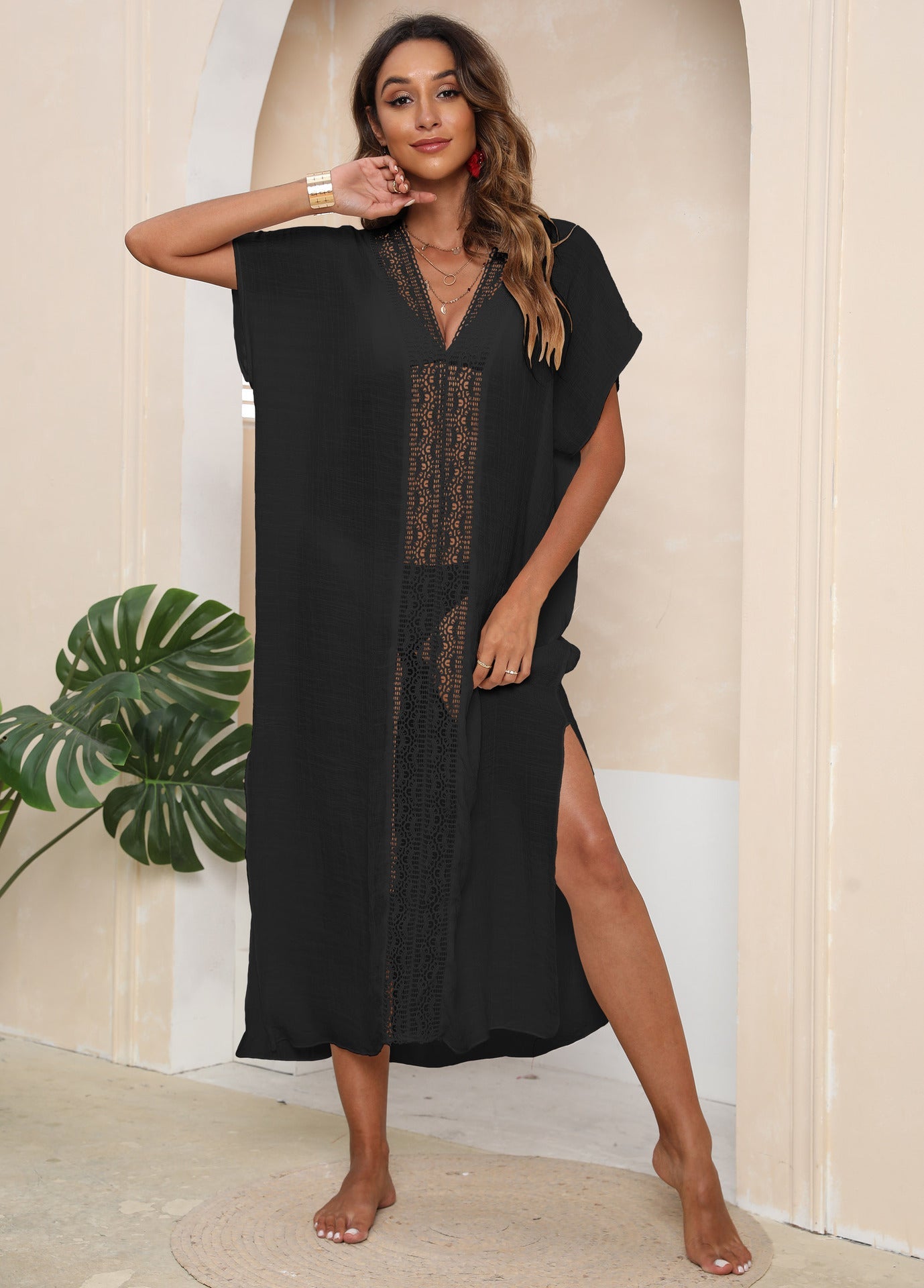 Kaftan de plage élégant au crochet par Berg-Feldt