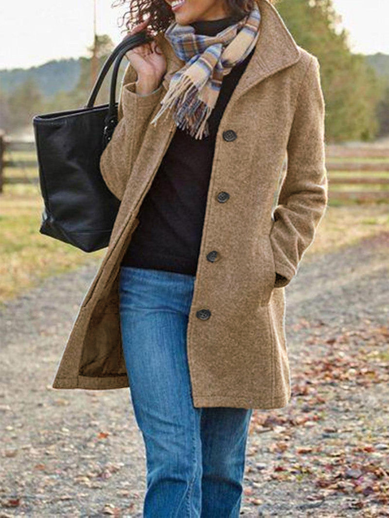 Damen manteau de laine tendance Berg-Feldt