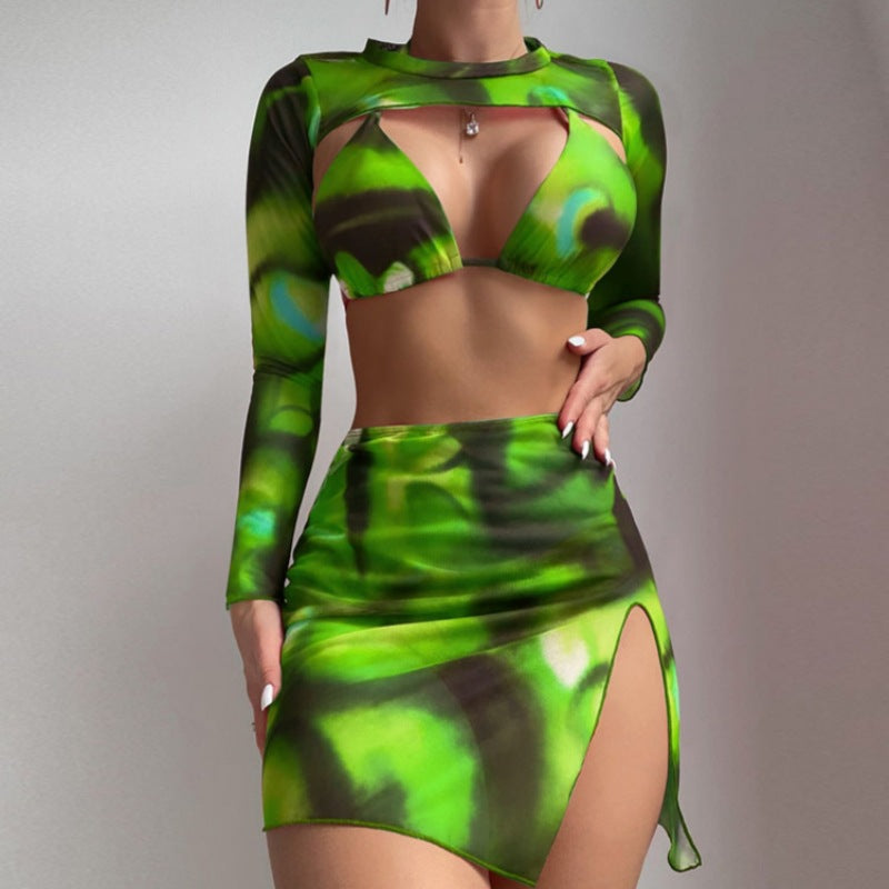 Ensemble crop top et jupe taille haute Berg-Feldt pour femme