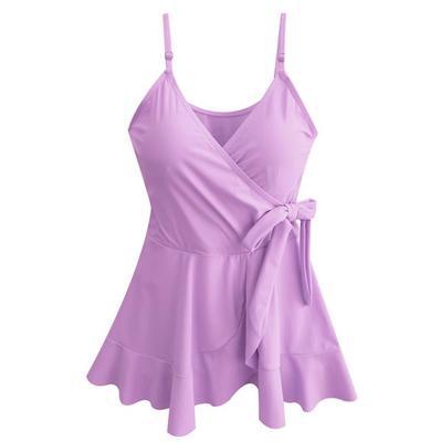 Élégant maillot de bain pour femme avec jupe flottante et bretelles raffinées à nouer de berg-feldt
