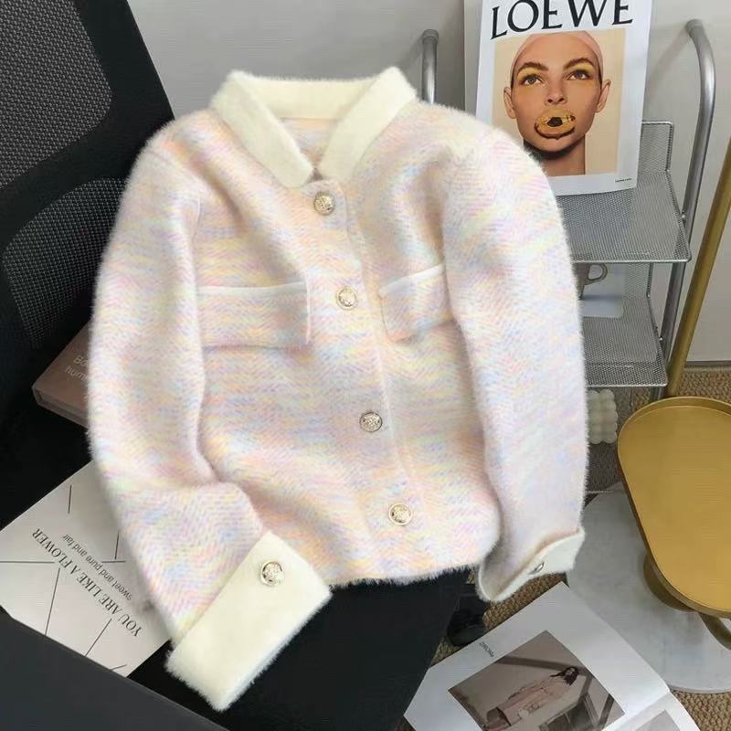 Damen Cardigan en maille texturée avec boutons élégants Berg-Feldt