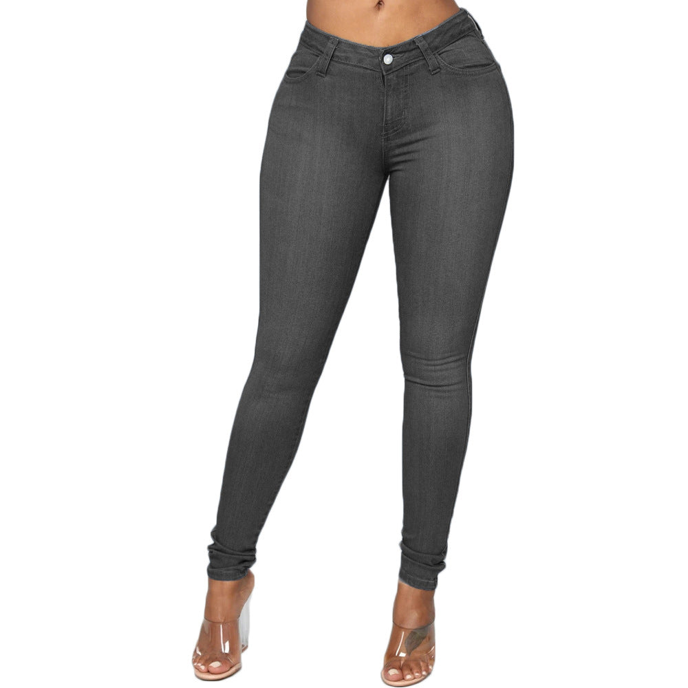 Jeans skinny taille haute Berg-Feldt pour femme